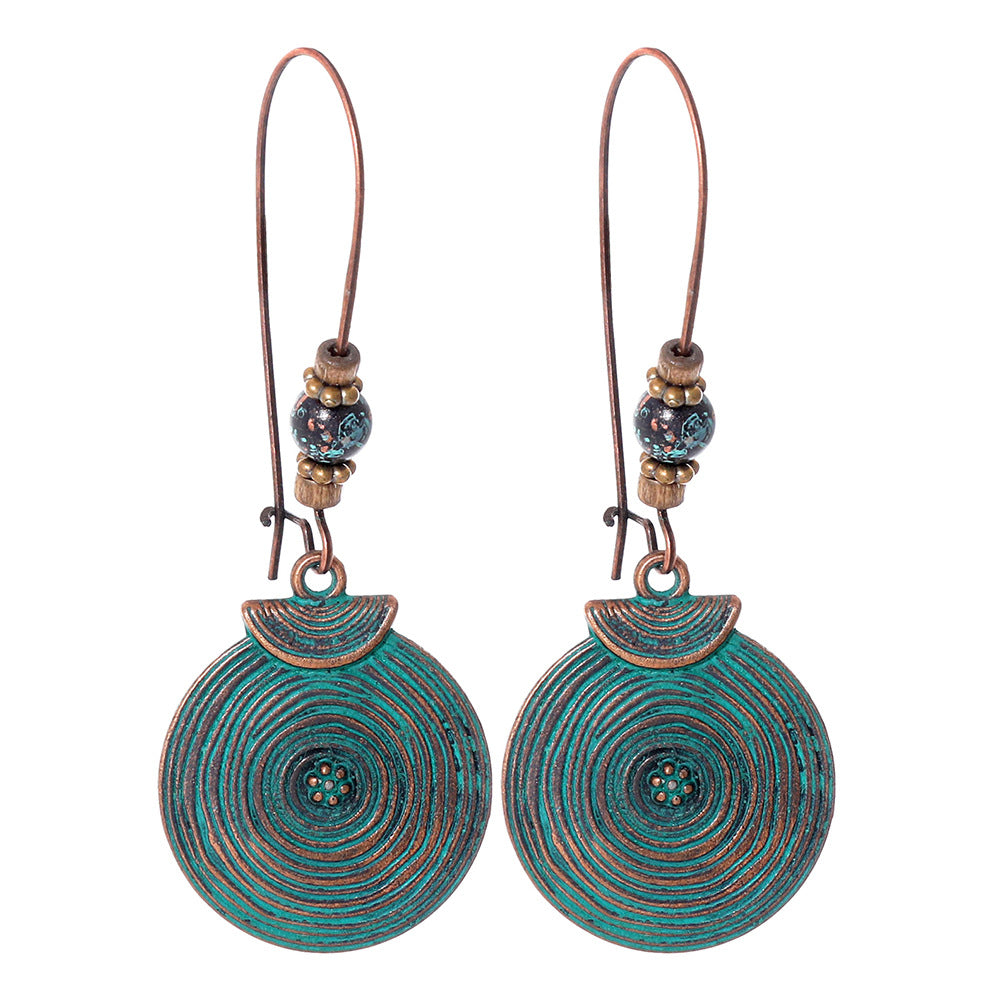 Wholesale Bohemian Turquoise Earrings for Party Wear Fashion Accessory