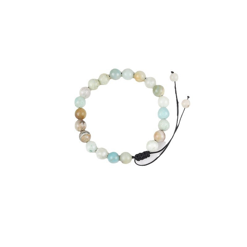 Wholesale Volcanic Stone Bracelet Tiger Eye Obsidian Beaded Handwoven Bracelet ACC-BT-Ruyue001