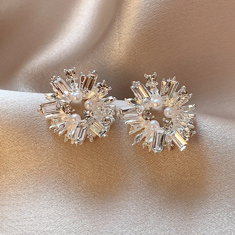 Wholesale Fireworks Pearl Earrings