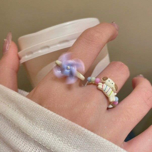 Wholesale Cute and Fun Cartoon Animal Open Ring