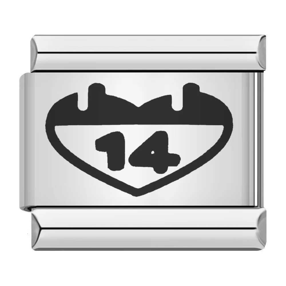 Wholesale 9mm Italian Charm Starter Bracelets DIY Laser Single Section Creative Stainless Steel Composable Bracelet