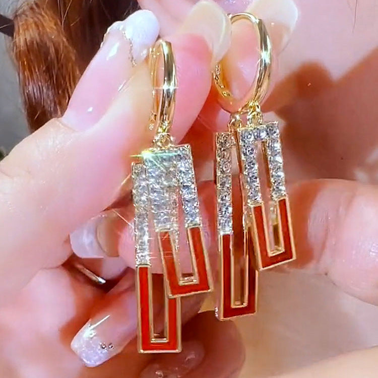 Wholesale  Exquisite Shiny Smart Elegant Women' s Earrings