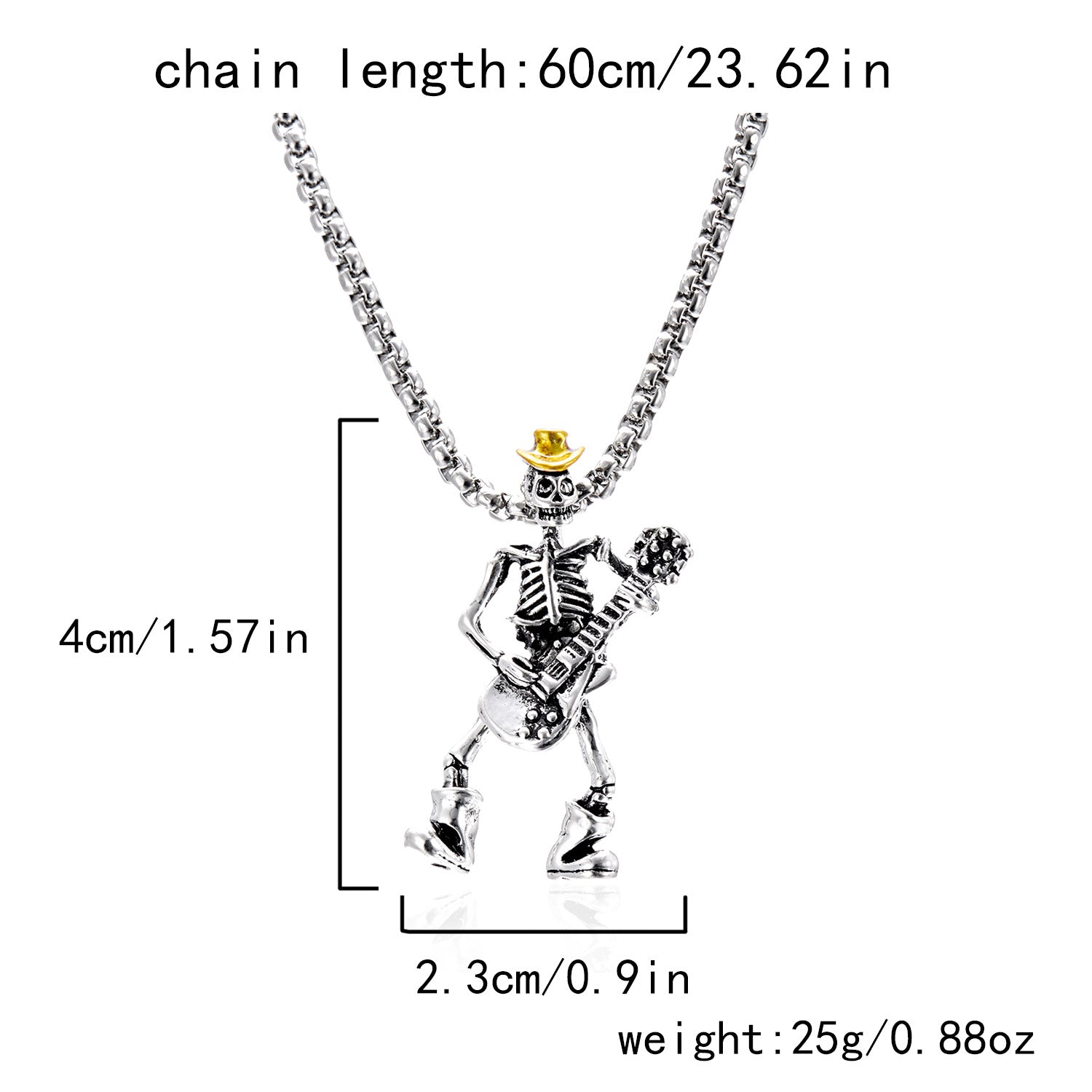 Großhandel Halloween -Schädel -Halskette