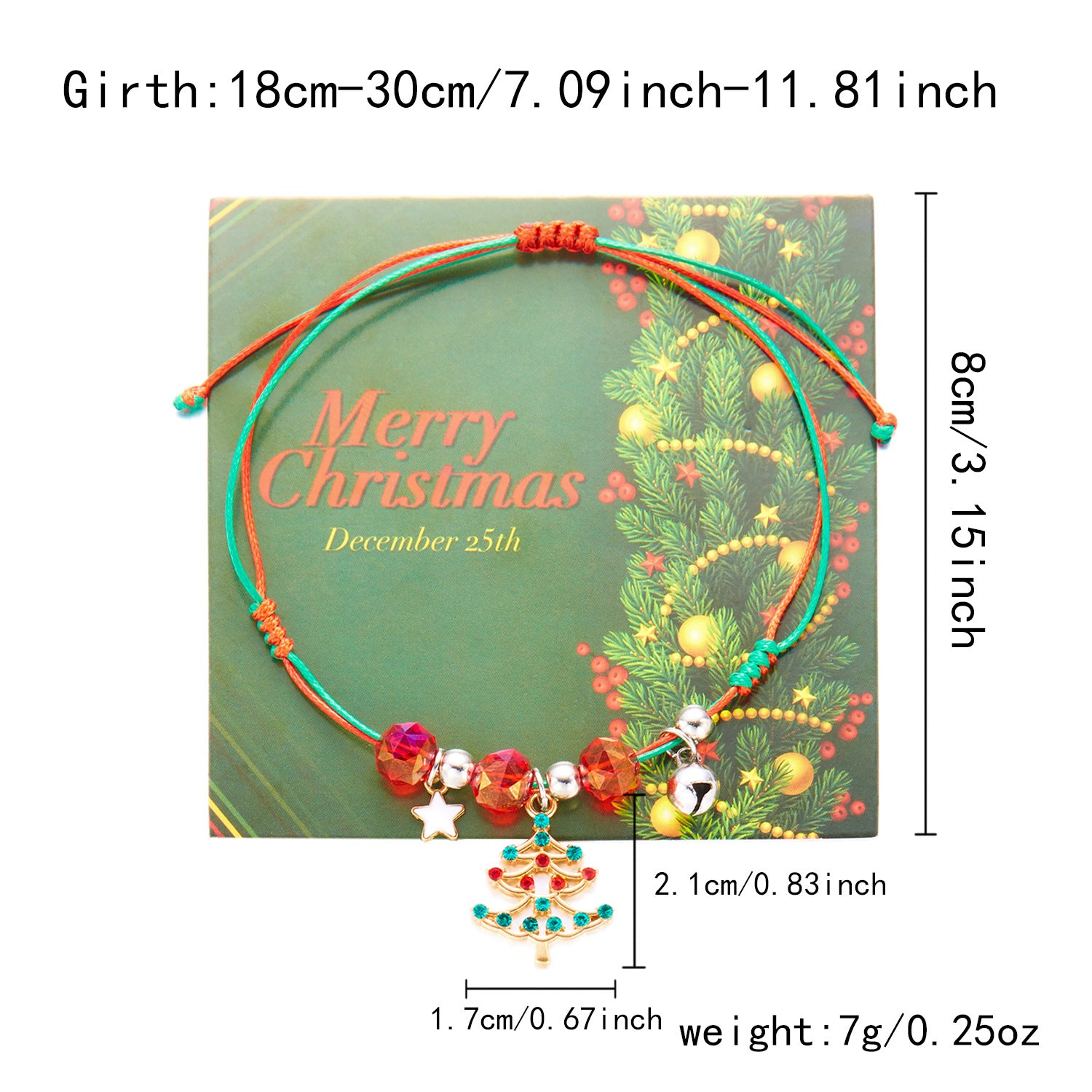 Wholesale Christmas tree  bracelet