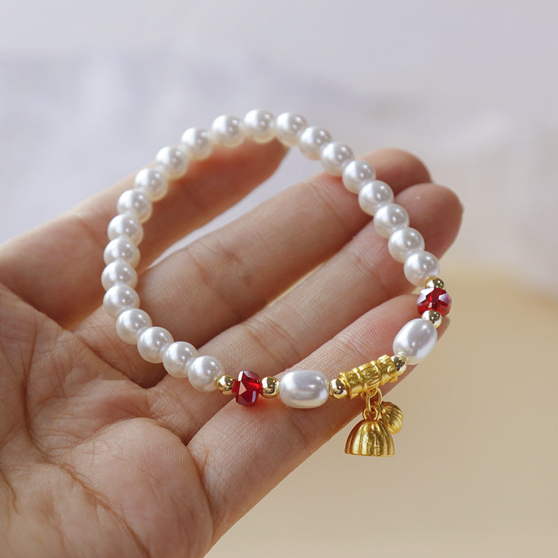 Wholesale Freshwater Pearl Colorfulful Bracelet