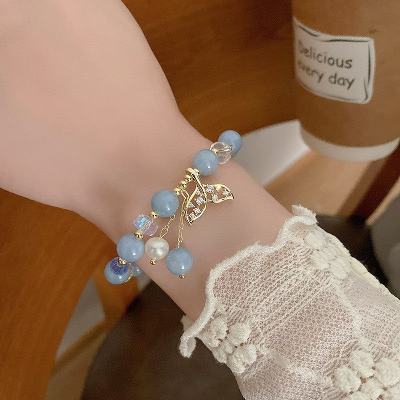 Wholesale Lotus Pendant Bracelet