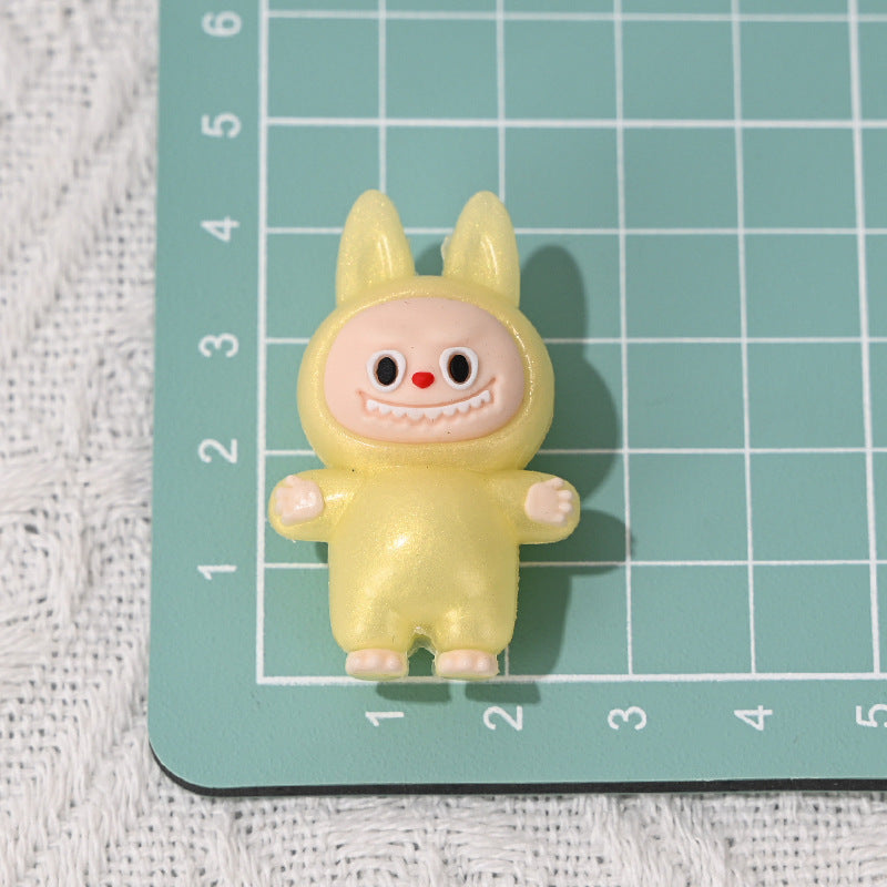 Wholesale 10pcs Rubber Cute Cartoon Beads DIY Bead Accessories