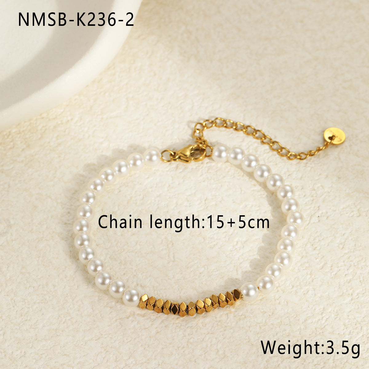 Wholesale  Pearl Stainless Steel Bracelet  Jewelry