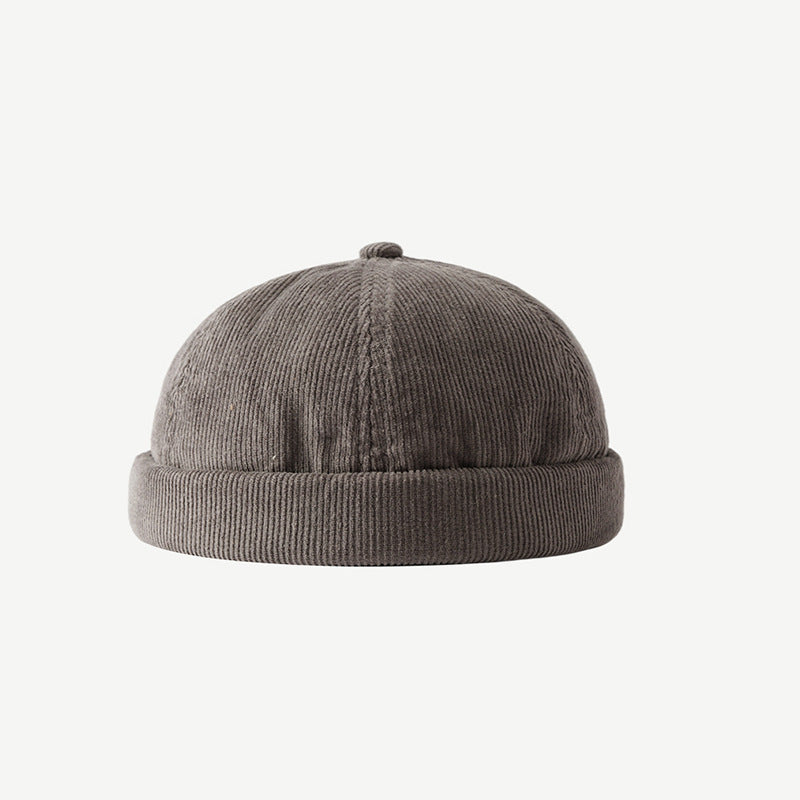 Wholesale  Simple Corduroy Floor Hat Beanie