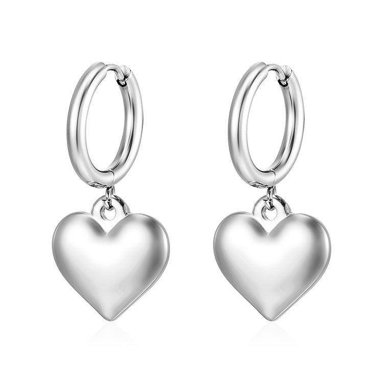 Wholesale Stainless Steel Pendant  Love Pendant Earrings