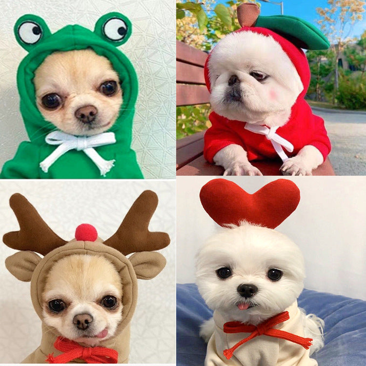 Wholesale Autumn and Winter Sweatshirts Fleece Pet Clothes ACC-PCS-WeiW033