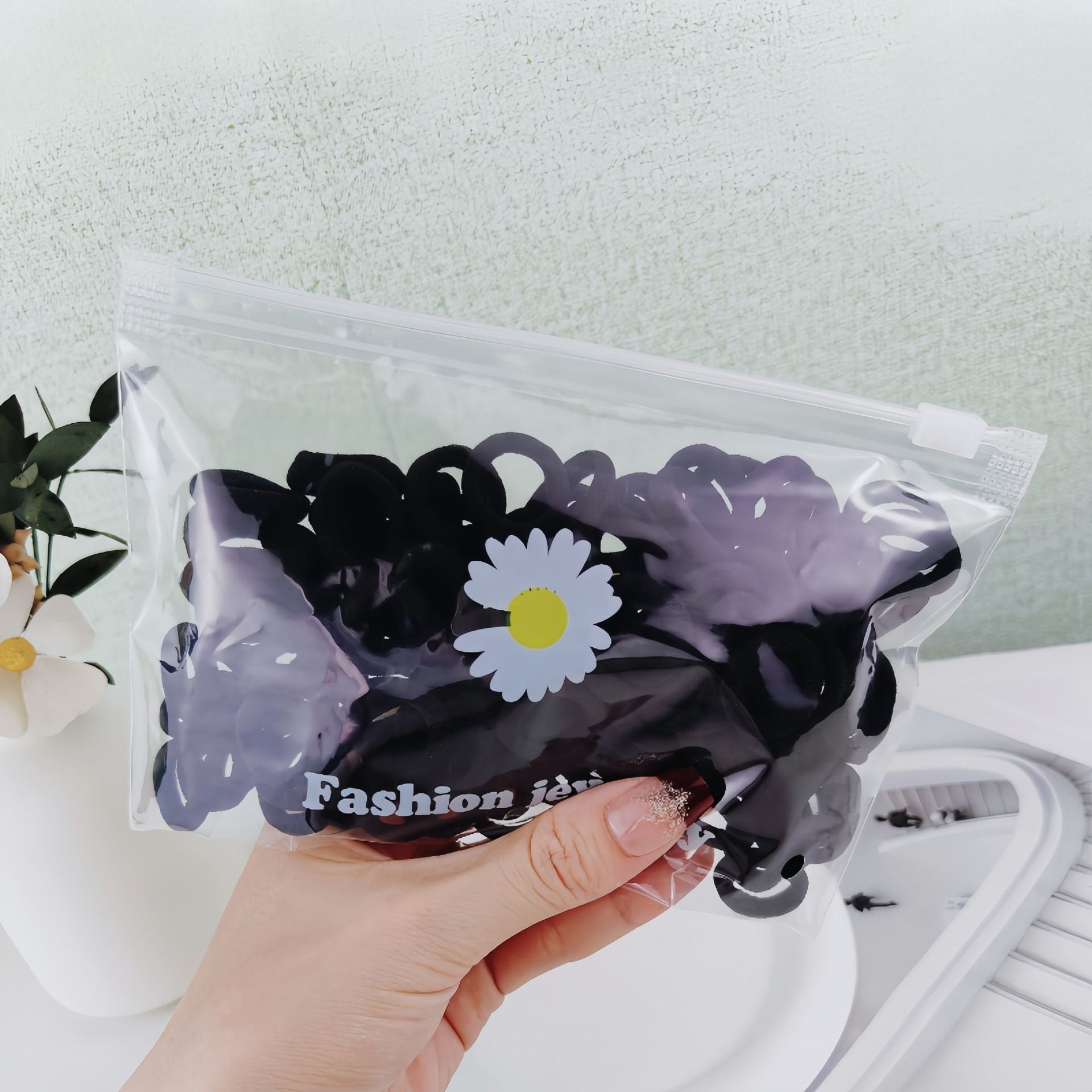 Wholesale 100pcs Children's Hair Tie Rubber Band Towel Ring Small Hair Scrunchies  ACC-HS-Mengz003