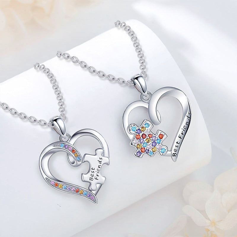 Wholesale  Love Heart-shaped Pendant Jewelry Necklaces