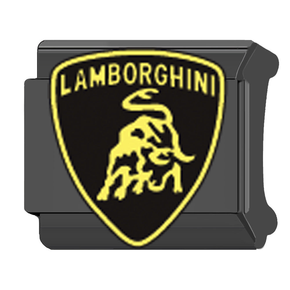 Wholesale   Italian Charm Bracelet 9mm DIY pink  Creative Stainless Steel Composable Bracelet