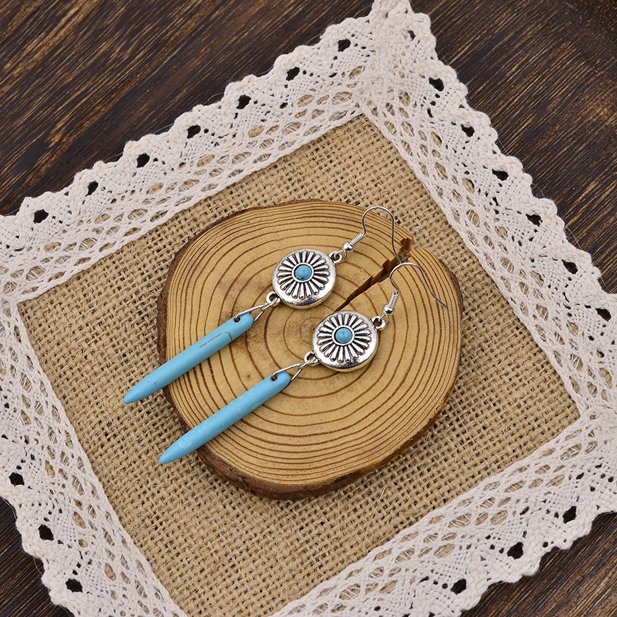 Wholesale bell tassel long earrings