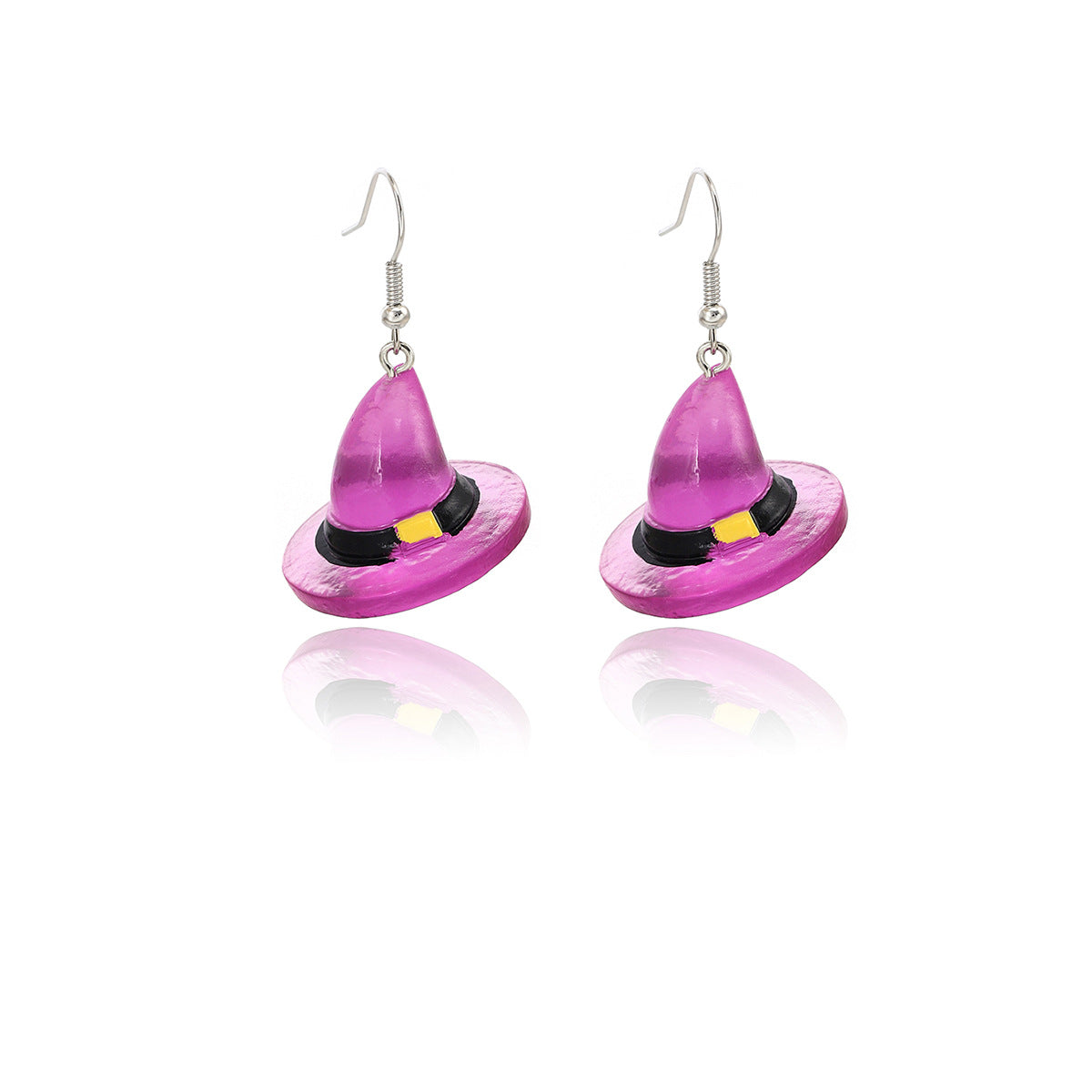 Wholesale  fun cartoon pumpkin ghost resin earrings