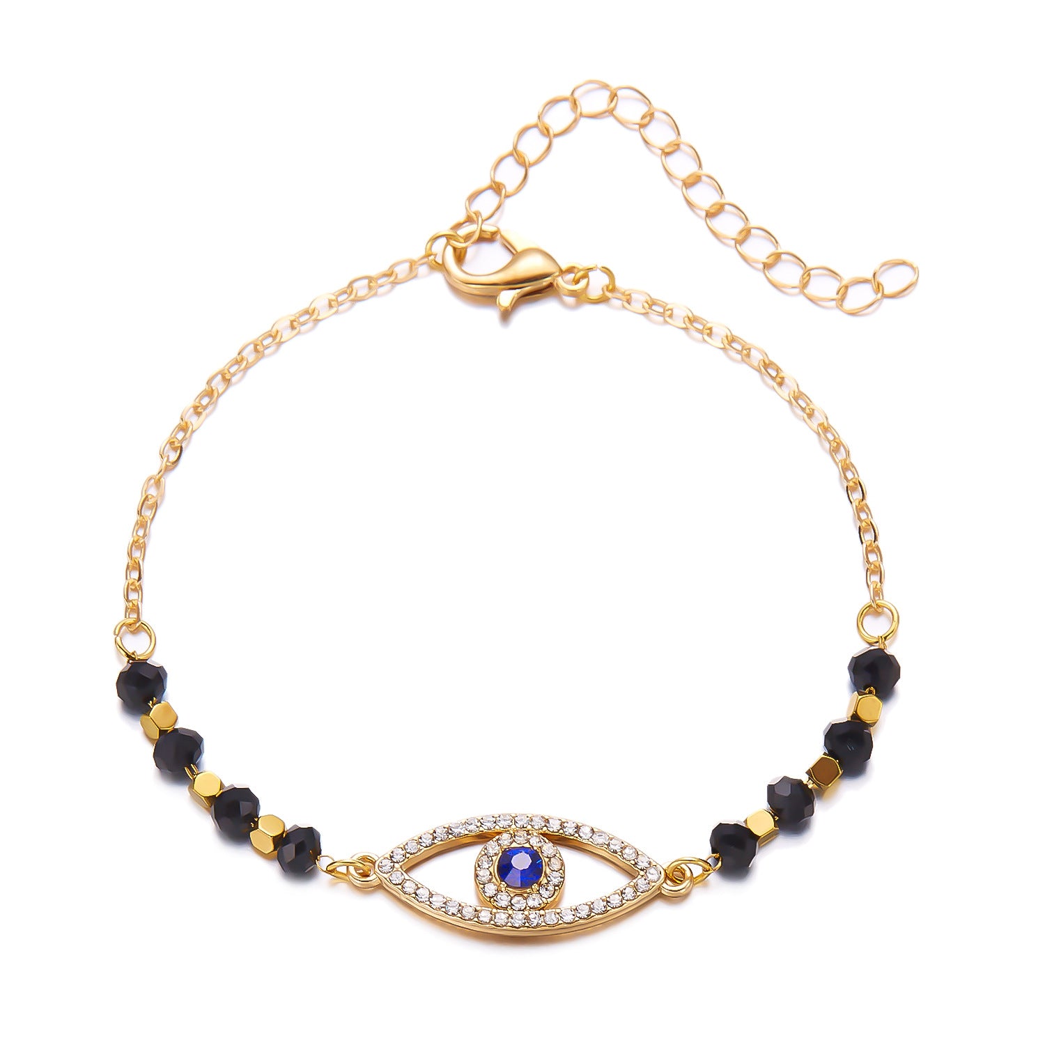 Braccialetto di cristallo del malocchio all'ingrosso