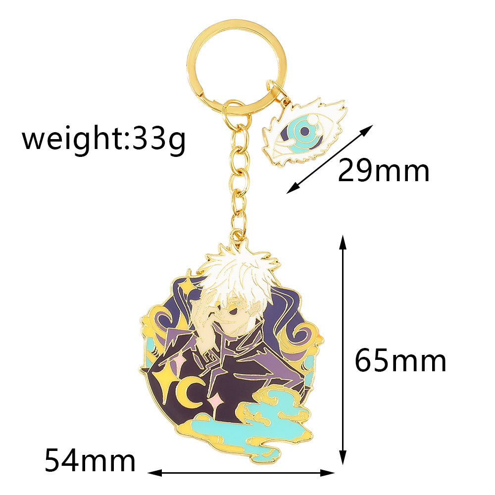 Wholesale Metal Cartoon Anime Keychain ACC-KC-Boshuo004