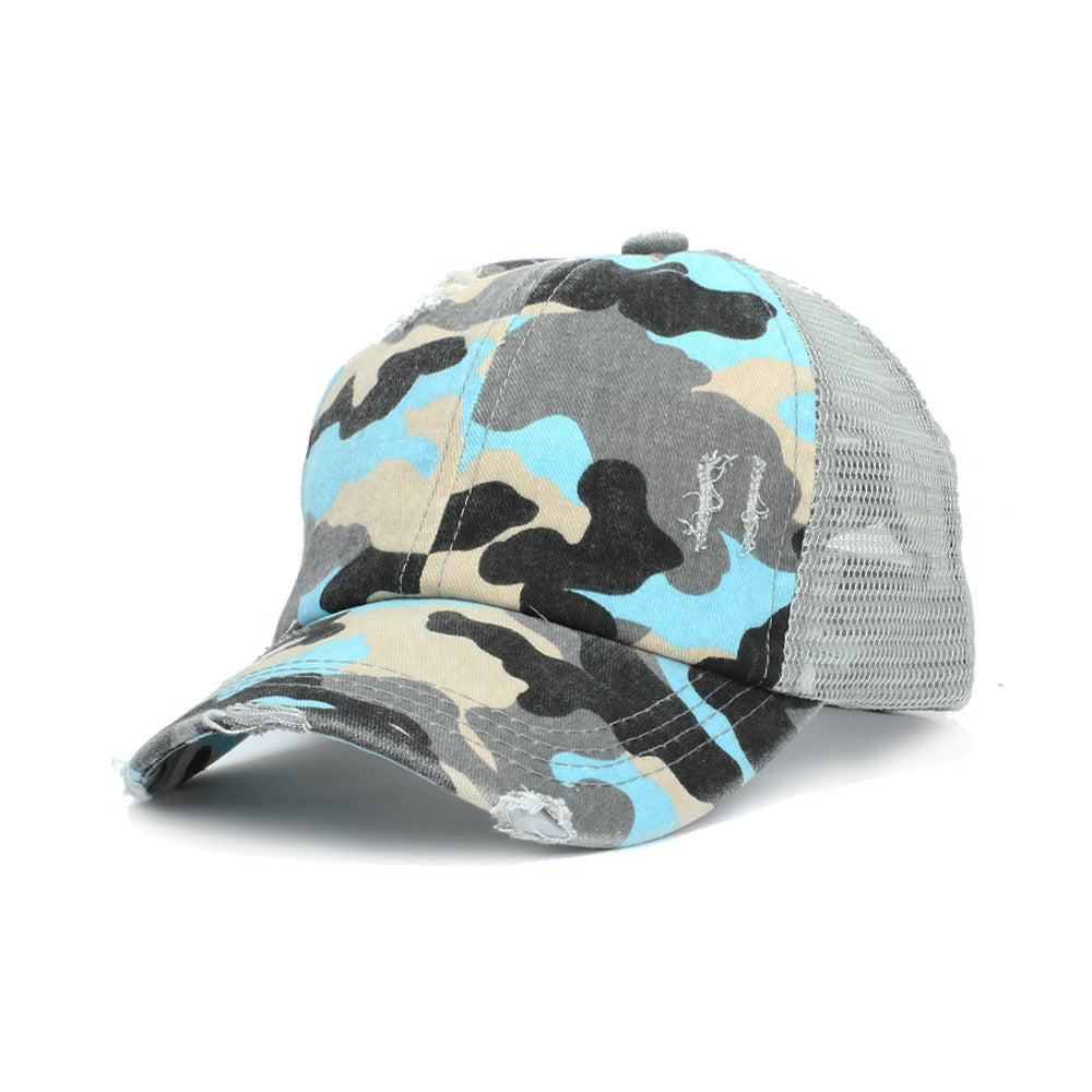 Wholesale Camouflage Cotton Mesh Baseball Cap ACC-HT-RongZhao031