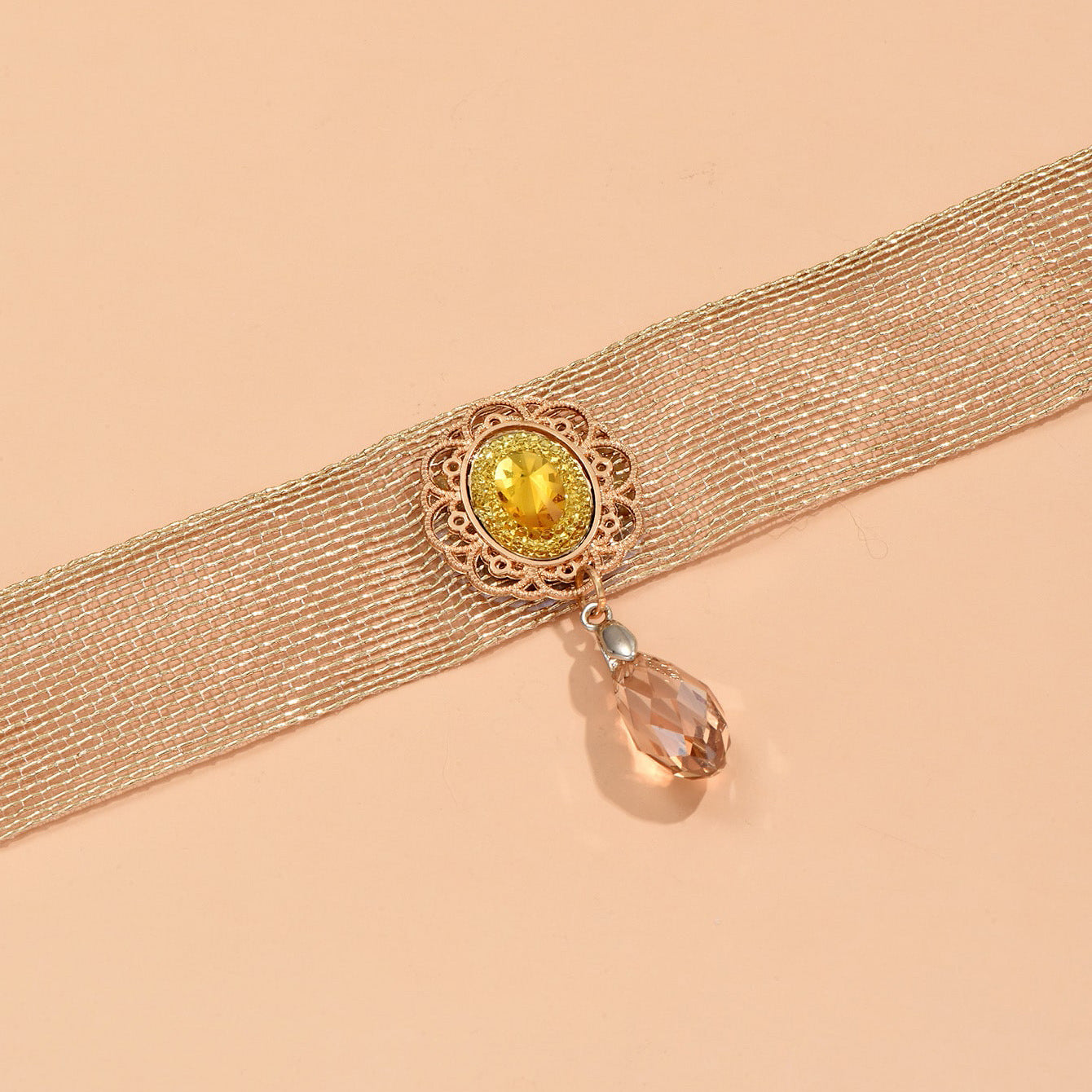 Wholesale  vintage jewelry women's mesh lace necklace