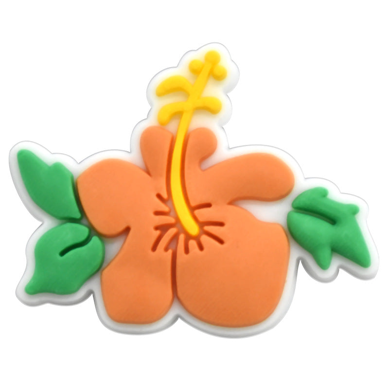 Wholesale Random 100pcs Flowers Series Shoes Accessories Shoes Charms