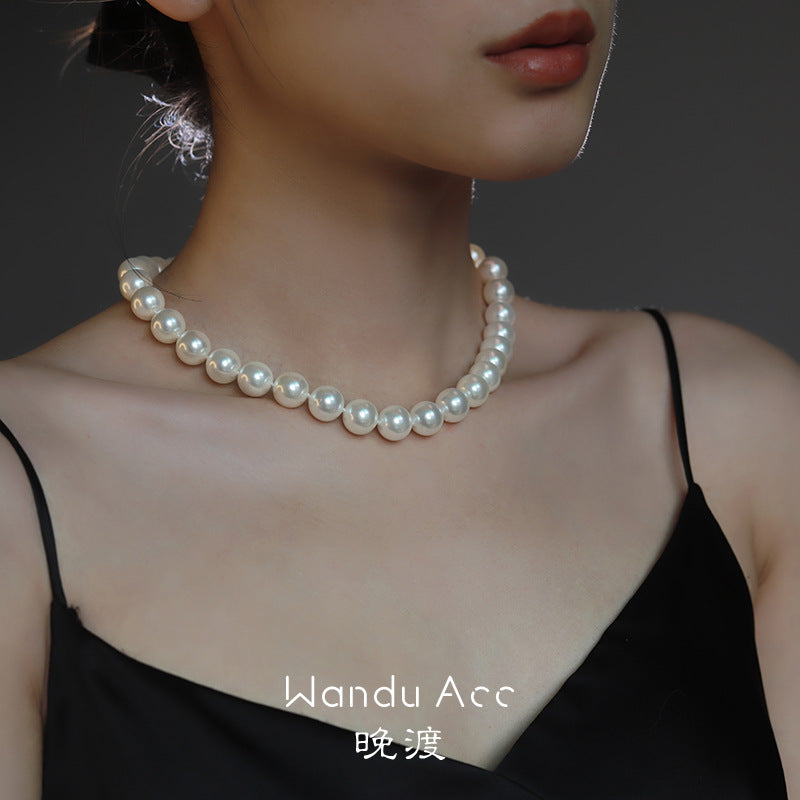 Wholesale Round Pearl Necklaces