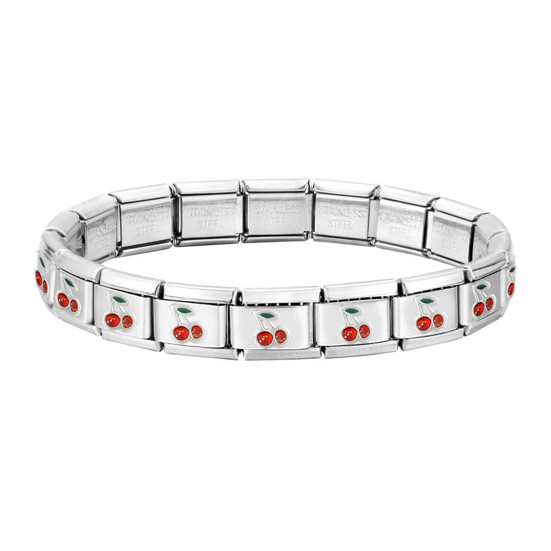 Wholesale Simple Retro Stainless Steel DIY Bracelet Jewelry Accessory