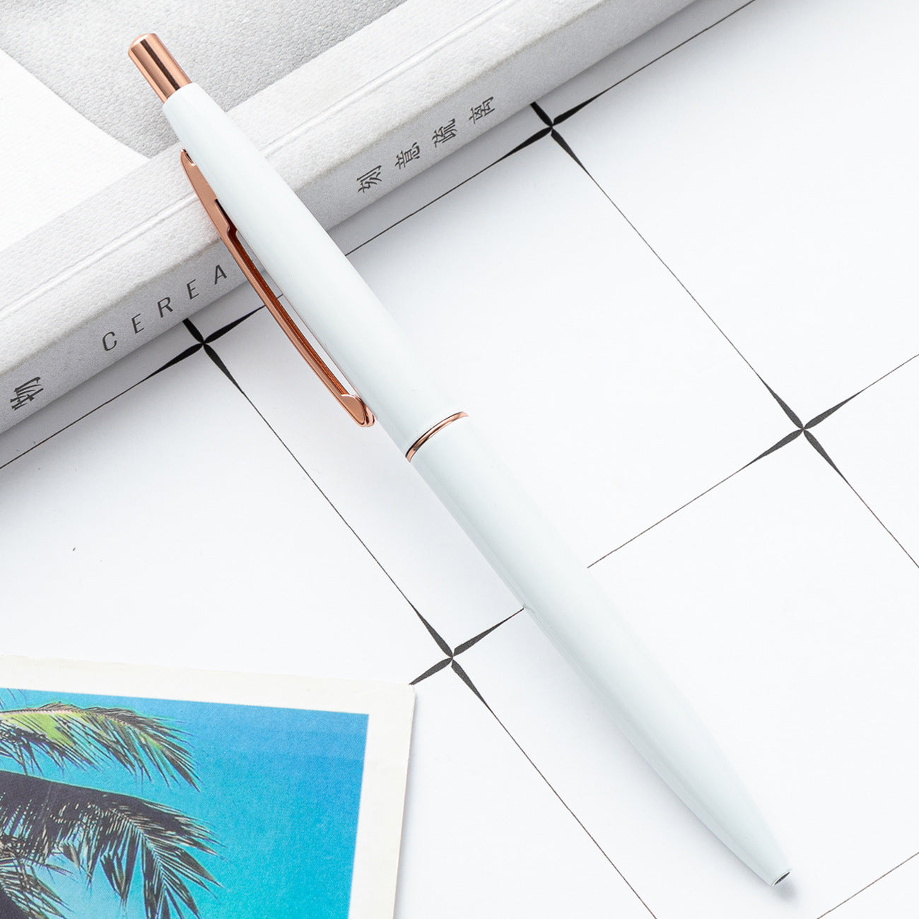 Wholesale Press Ballpoint Pen Multi-color Aluminum Rod Ballpoint Pen ACC-PN-HuaH040