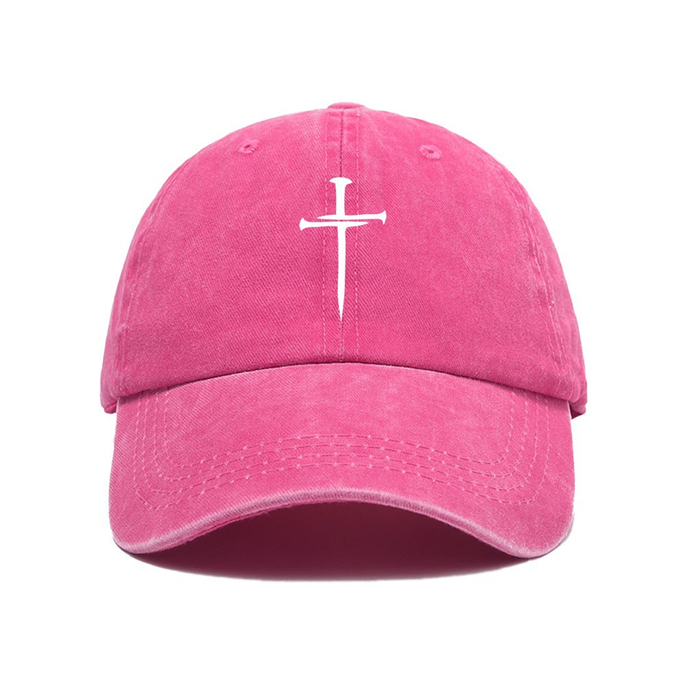 Wholesale  Cross Printed Baseball Cap