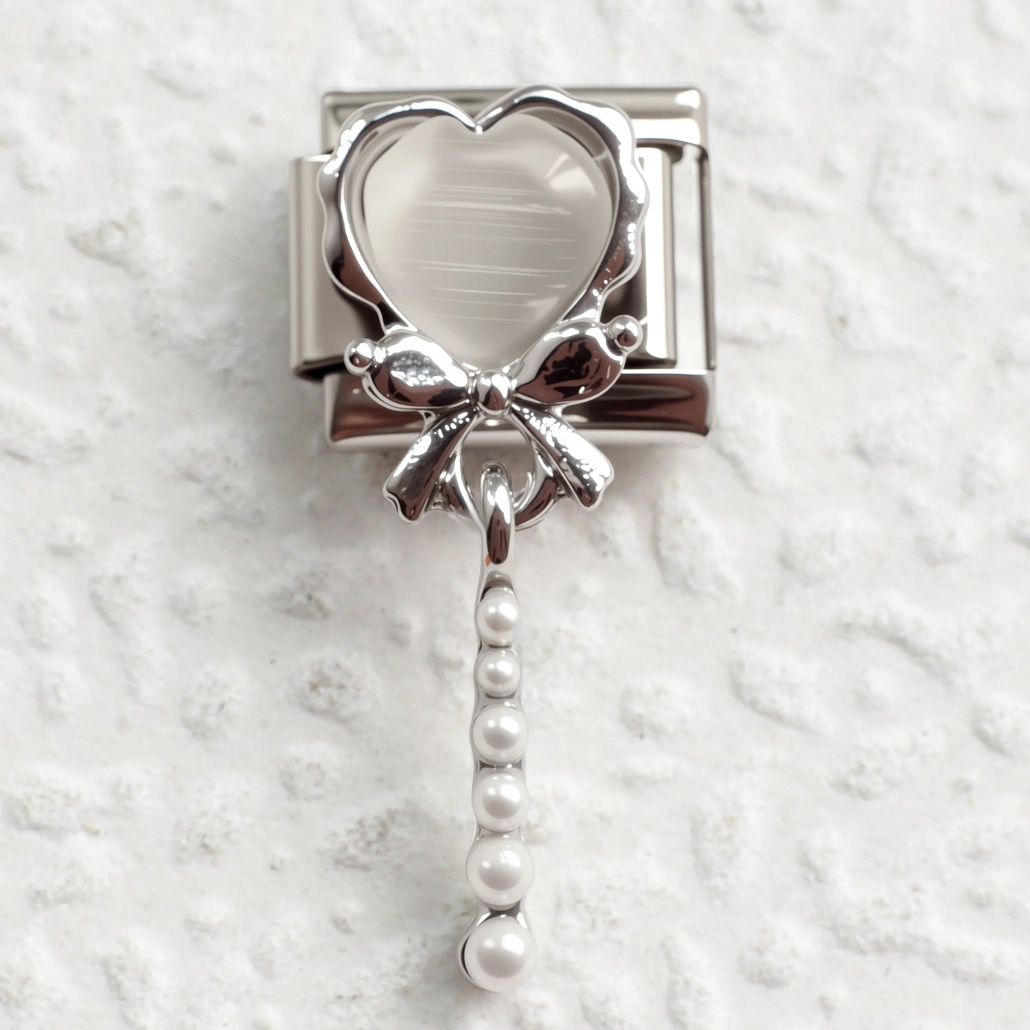 Wholesale Butterfly Flower Italian Charm Bracelet Stainless Steel Fashion Accessory Gift