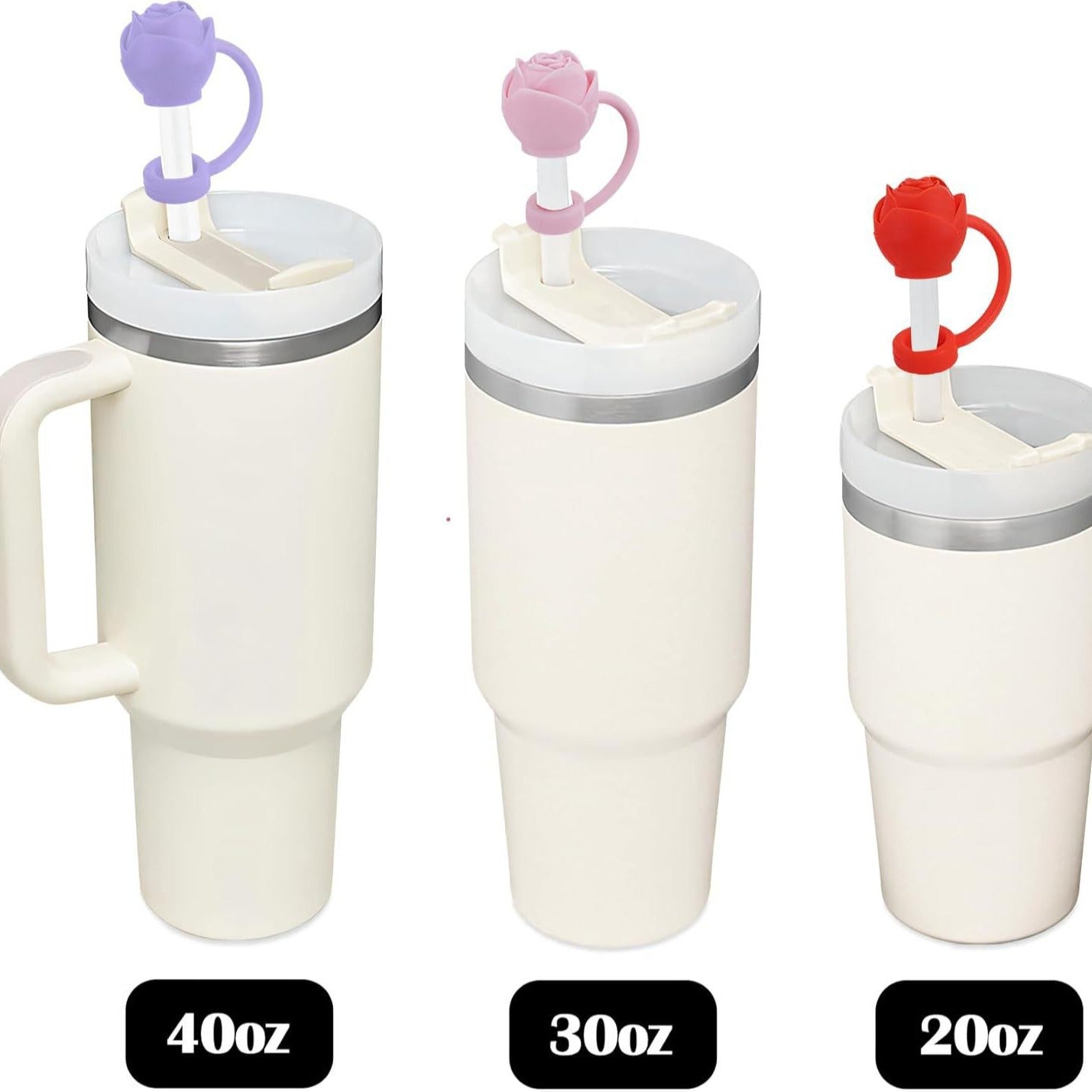 Wholesale  10mm Creative Cartoon Sports PVC Soft Straw Tube Cap