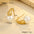 Wholesale  Stainless Steel Earrings Baroque Pearl Earrings