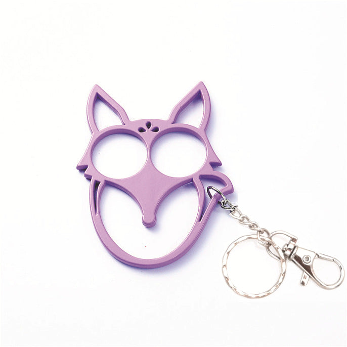 Wholesale Outdoor Fox Metal Pendant Keychain Keychains Accessories ACC-KC-NN001