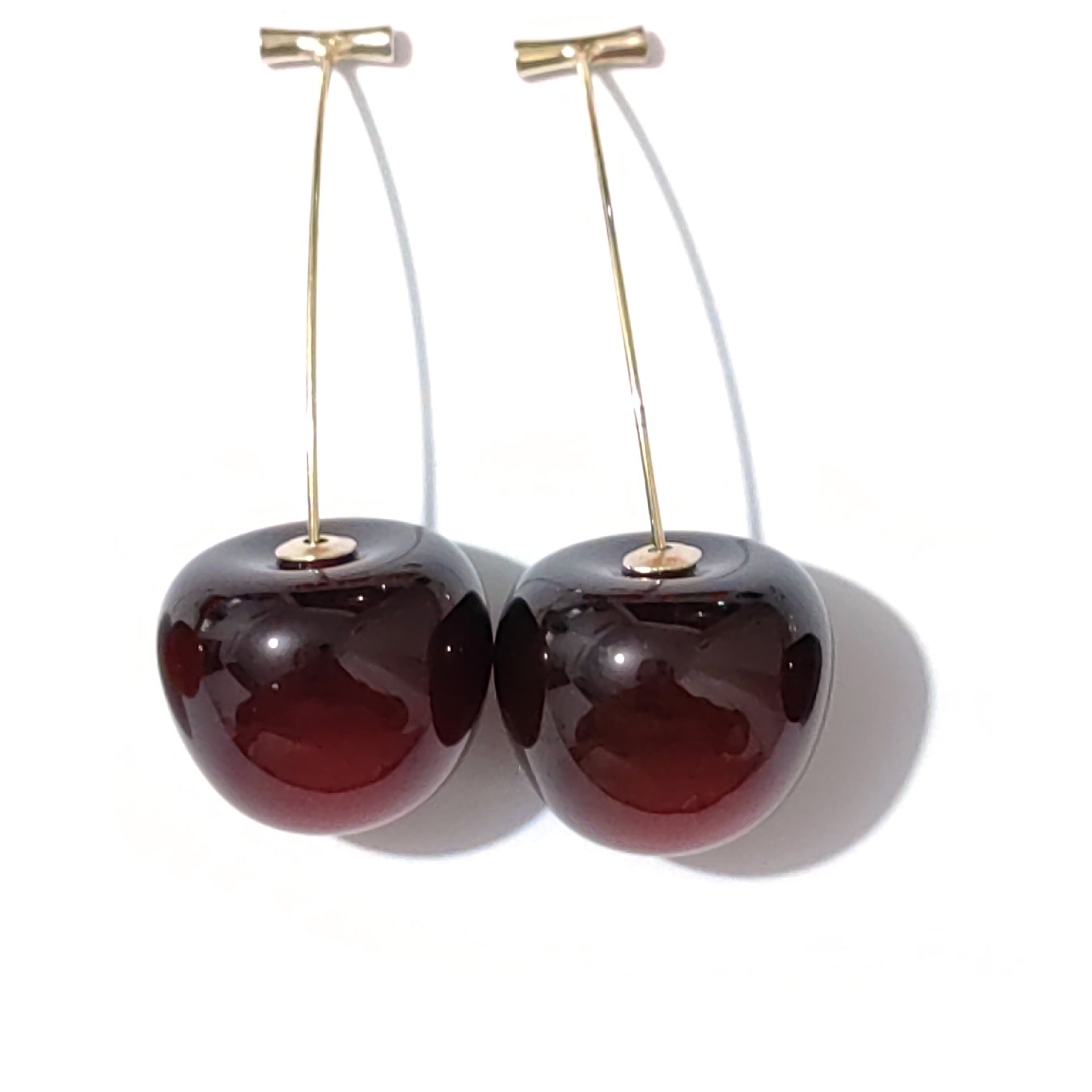 Wholesale Fruit Cherry Ear Drop Cute Earrings