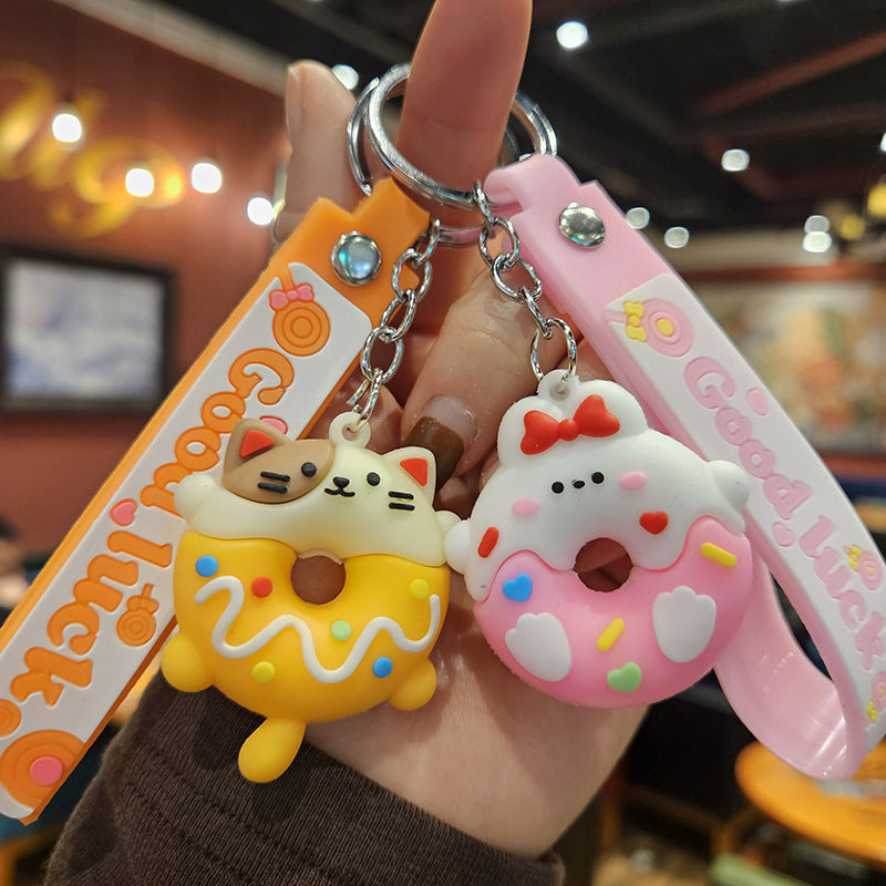 Wholesale Cartoon PVC Soft Keychains Cute Keychain ACC-KC-YiZhuo001