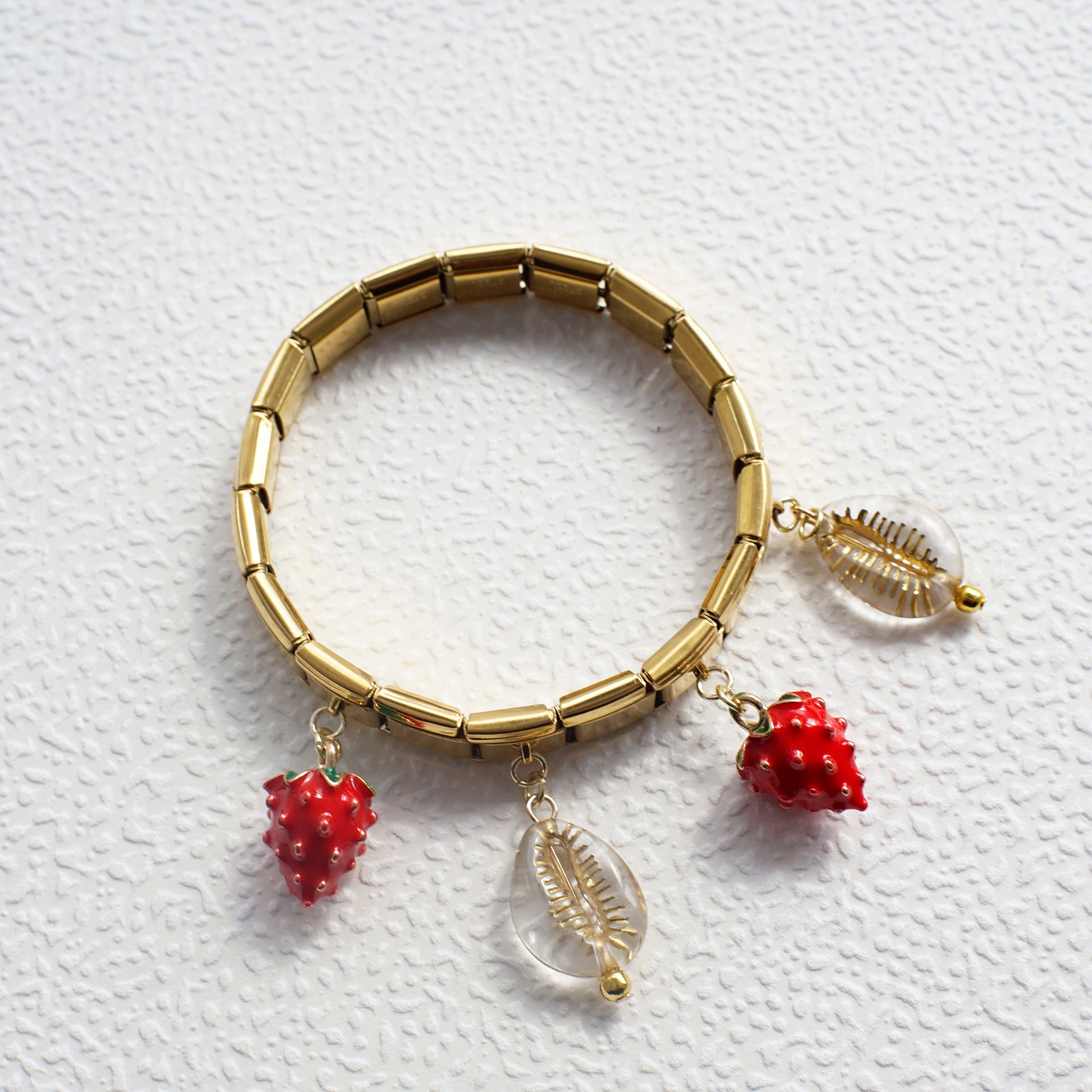 Wholesale 5pcs/   pack Single Section Creative Stainless Steel Composable Bracelet