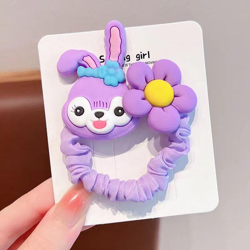 Wholesale Children's Hair Bands Cute Cartoon Character Hair Scrunchies ACCVIP-HS-Yint003