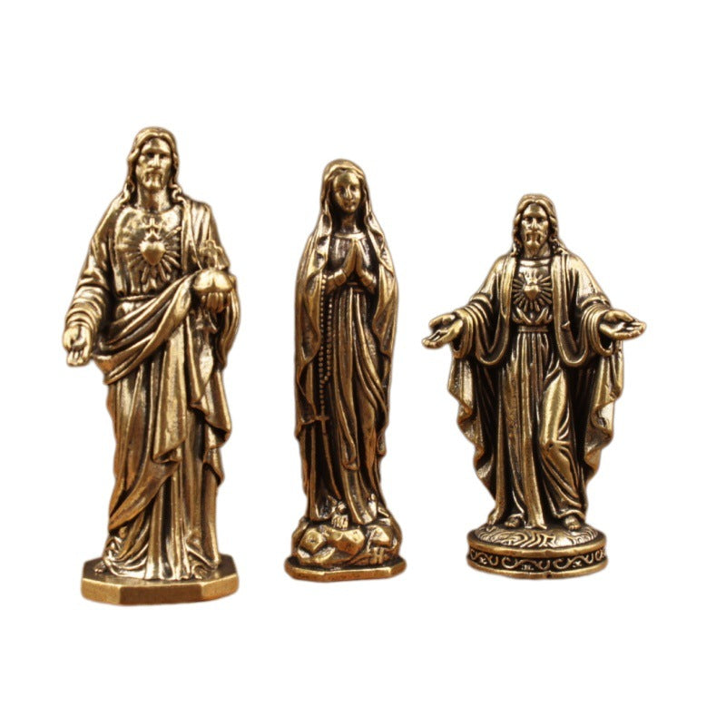 Wholesale Minimalist Brass Figurine Desktop Ornament Home Decor Gift