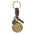Wholesale Alloy Bronze Ginkgo Leaf Zodiac Pattern Keychains