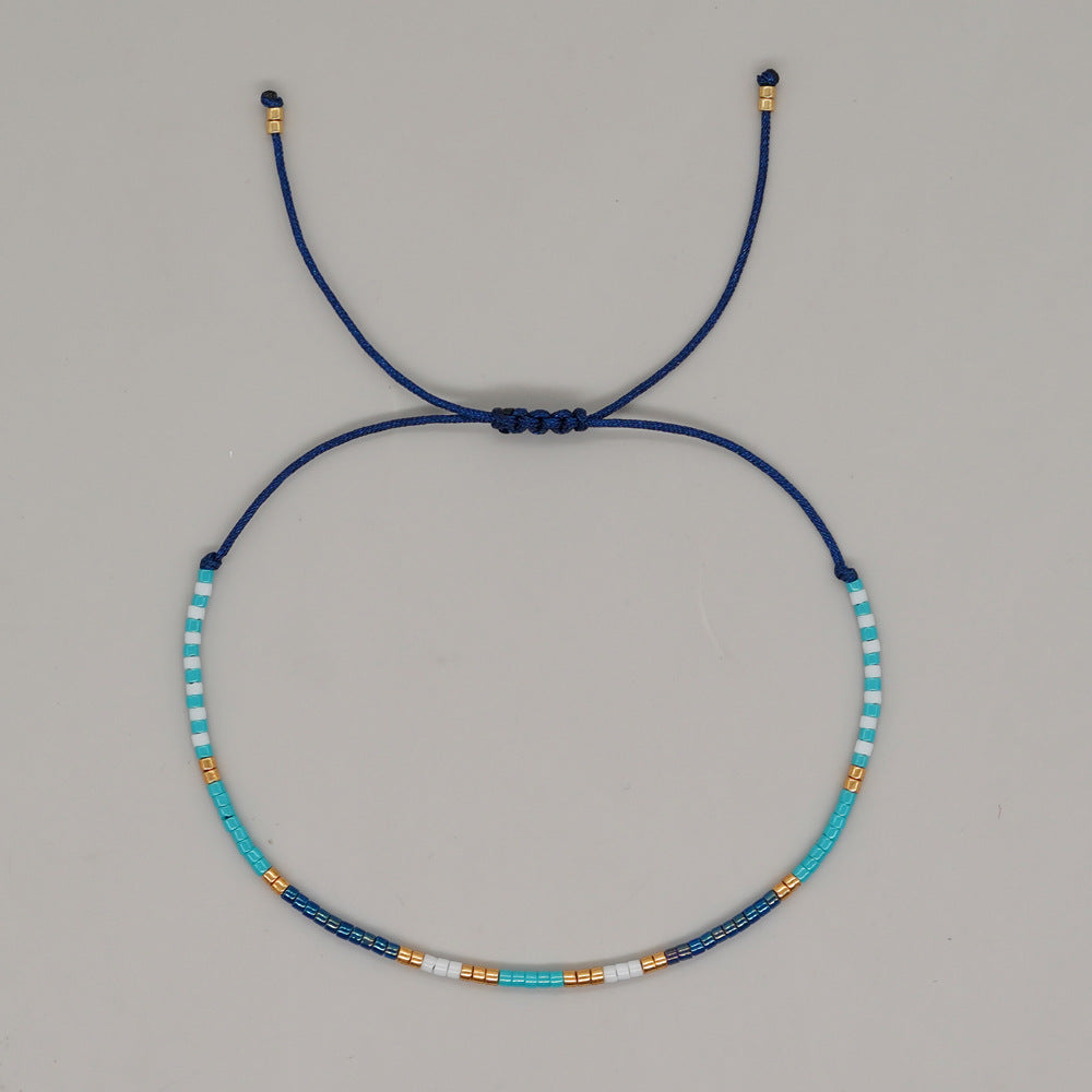 Bracelet en gros en cristal bracelet à la main