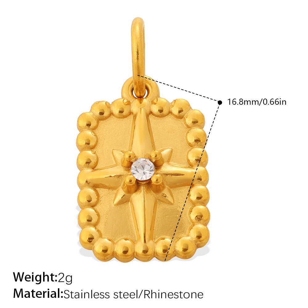 Wholesale Women' s Stainless Steel Jewelry Charms