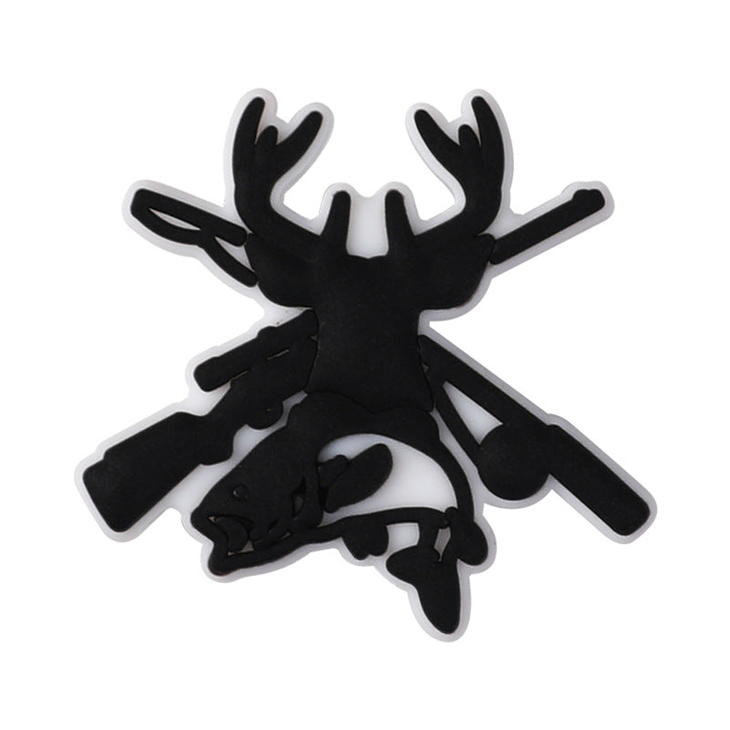 Wholesale 20pcs  silicone loose Focal Beads DIY Bead Accessories