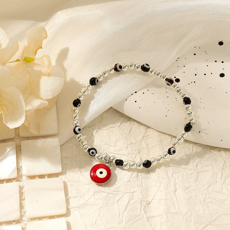 Wholesale Bohemian devil eye irregular bracelet