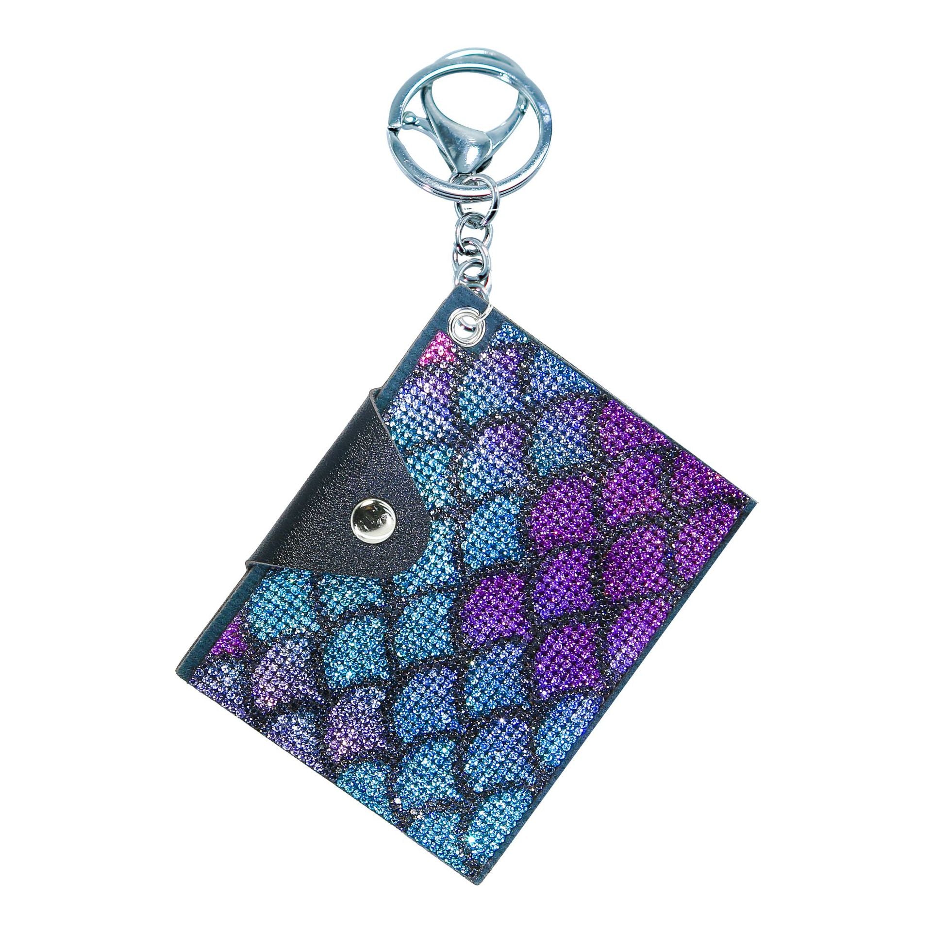 Wholesale  Card Holder Keychain Diamond Wallet