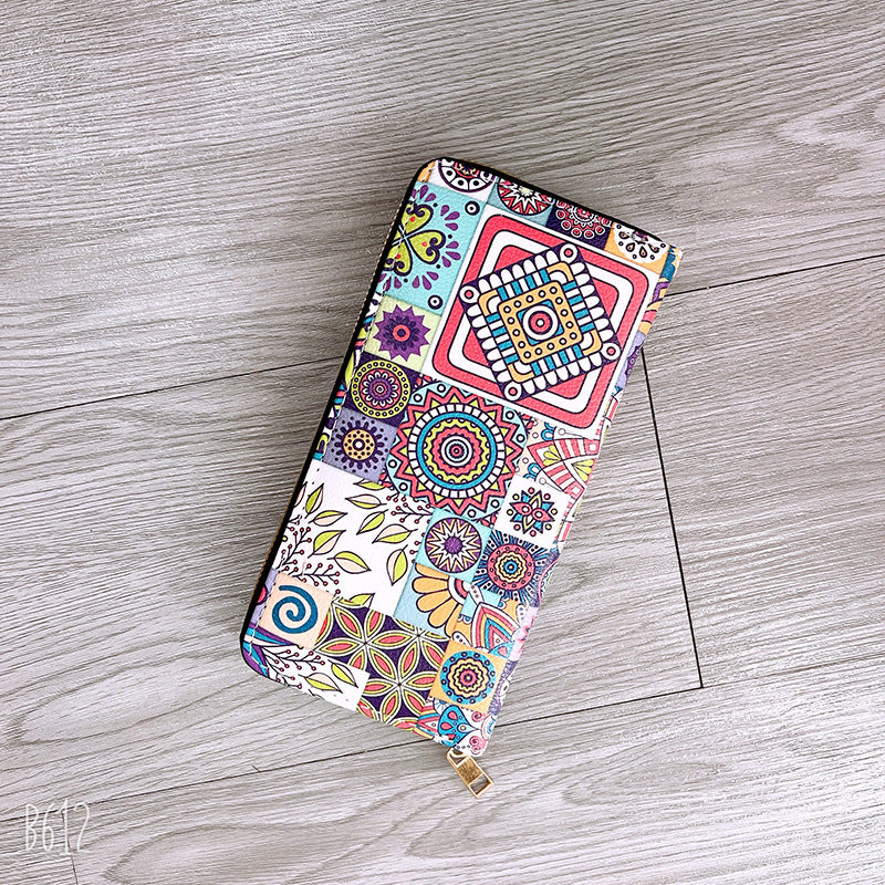 Wholesale Ethnic Style Ladies Wallet Vintage Clutch Bag ACC-WT-Mengs001