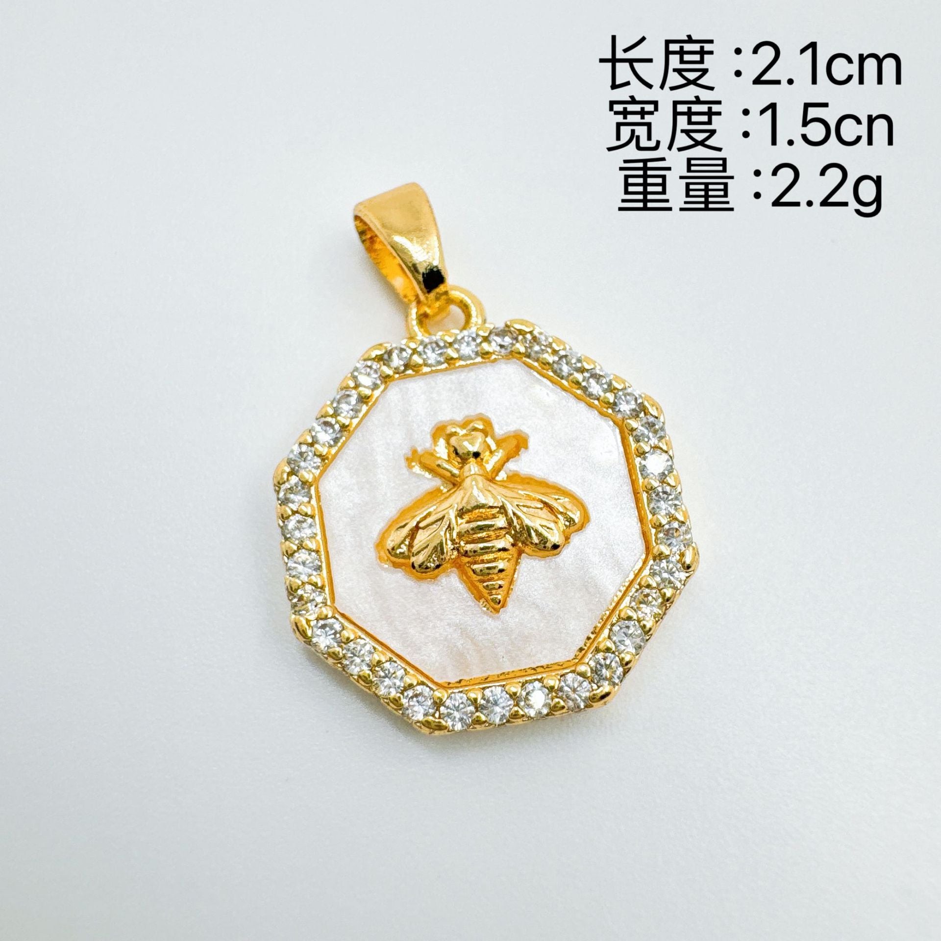 Wholesale Gold Plated Copper Minimalist Heart Cross Pendant Necklace Boutique Jewelry Gift