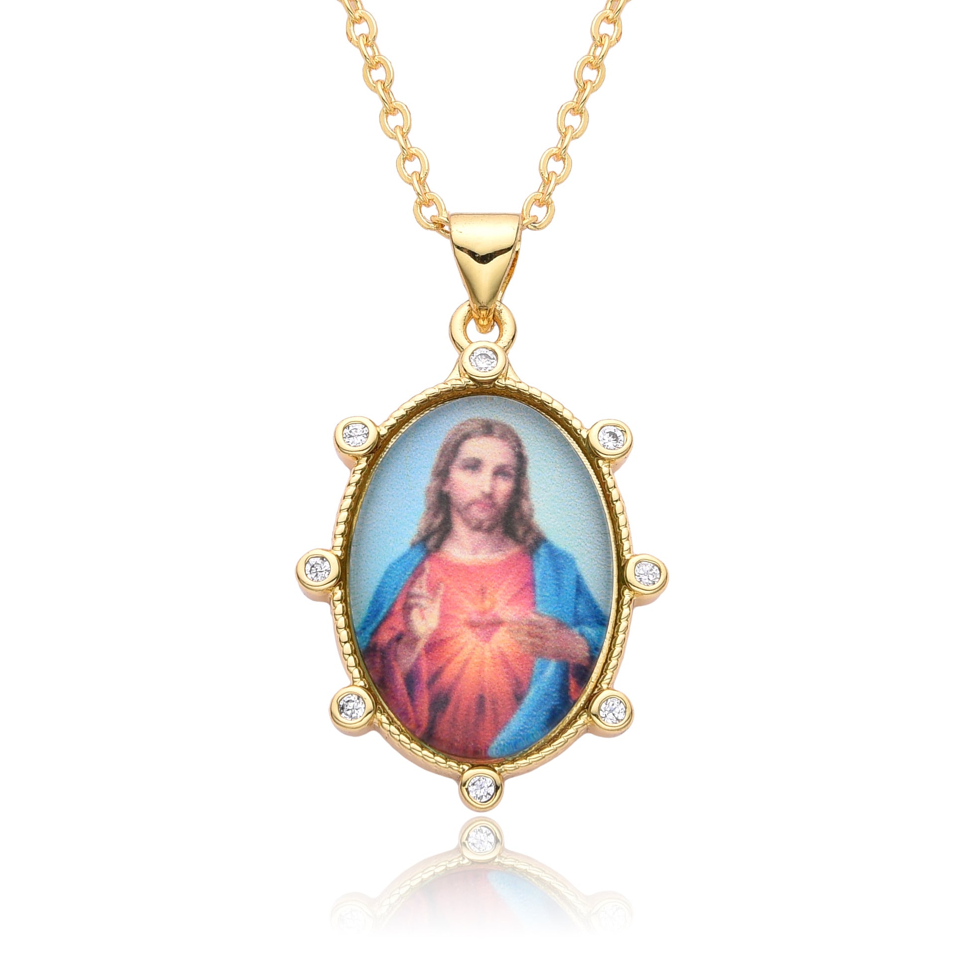 Wholesale retro portrait pendant women's jewelry necklace