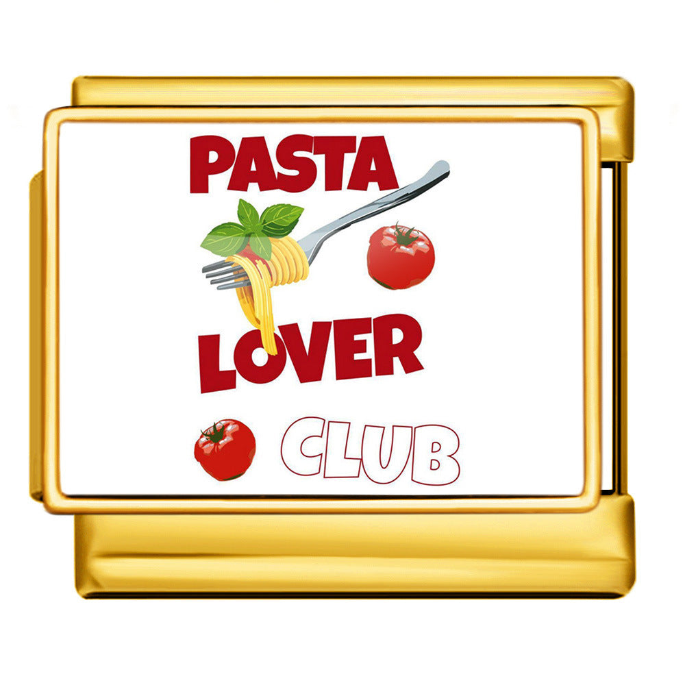 Wholesale Italian Charm Bracelet 9mm DIY  Image Printing  Creative Stainless Steel Composable Bracelet