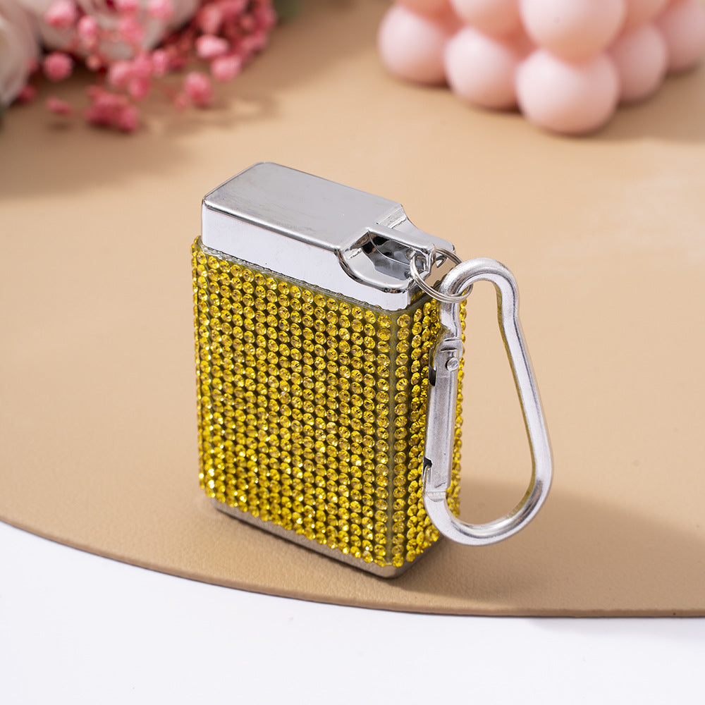 Wholesale Rhinestone Ashtray Outdoor Carry Keychains ACC-KC-ZhiYa039
