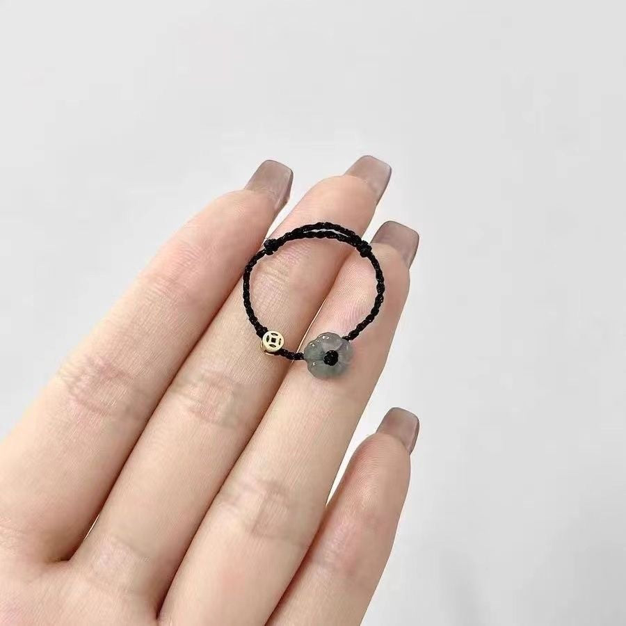 Wholesale  hand-woven very fine Moonstone Diamond ring